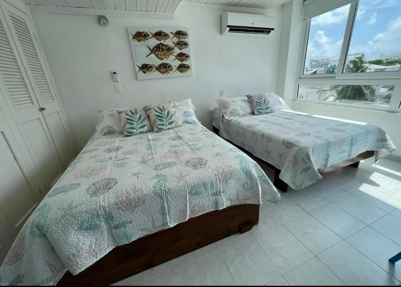 Apartman Apartamentos En Bahia Fragata Unas Cuadras De La Playa San Andrés Kolumbia